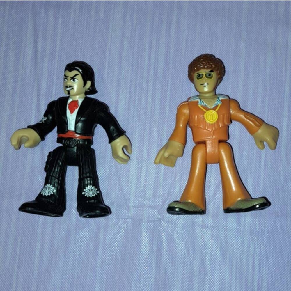 (2) Imaginext Mariachi & Disco King Series 7 Blind Bag Toy Figures